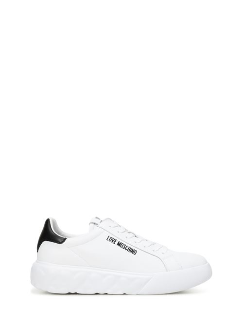 Leather sneakers LOVE MOSCHINO | JA15034G1IIA110A